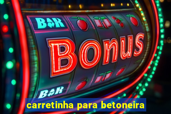 carretinha para betoneira